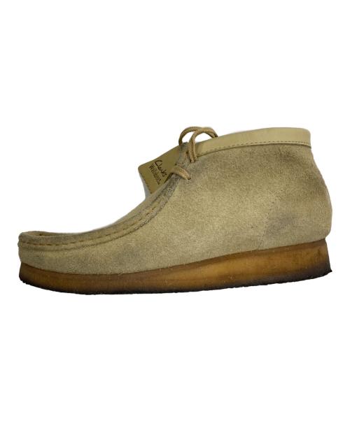 CLARKS（クラークス）CLARKS (クラークス) ワラビーシューズ ベージュ サイズ:UK 7 1/2の古着・服飾アイテム