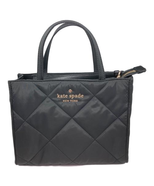 Kate Spade（ケイトスペード）Kate Spade (ケイトスペード) ワトソン レーン キルト サム ショルダーバッグ ブラックの古着・服飾アイテム