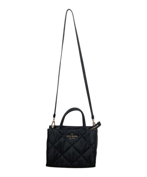 Kate Spade（ケイトスペード）Kate Spade (ケイトスペード) ワトソン レーン キルト サム ショルダーバッグ ブラックの古着・服飾アイテム