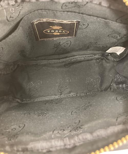 TOCCA（トッカ）TOCCA (トッカ) ミニリボンショルダーバッグ ブラックの古着・服飾アイテム