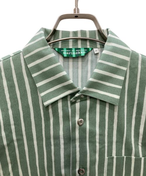 marimekko（マリメッコ）marimekko (マリメッコ) Jokapoika シャツ グリーン サイズ:ＸＳの古着・服飾アイテム