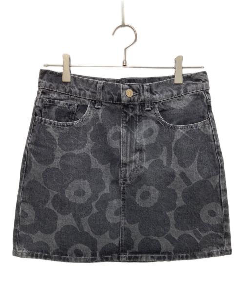 marimekko（マリメッコ）marimekko (マリメッコ) MARIDENIM  スカート ブラック サイズ:FREEの古着・服飾アイテム