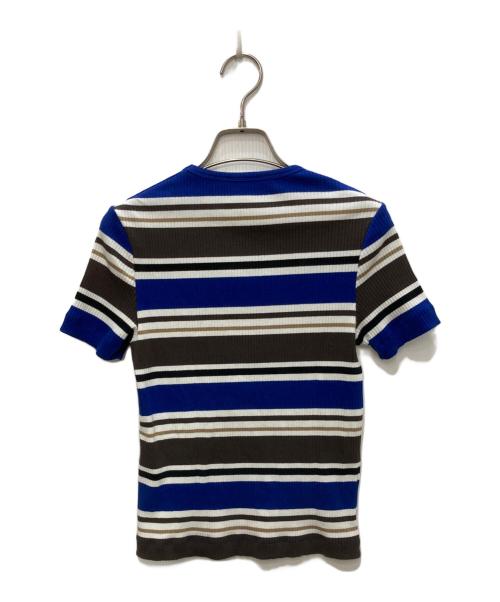 marimekko（マリメッコ）marimekko (マリメッコ) 半袖ニット ブラウン サイズ:Ｓ　の古着・服飾アイテム