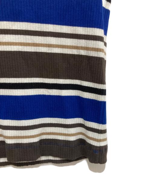 marimekko（マリメッコ）marimekko (マリメッコ) 半袖ニット ブラウン サイズ:Ｓ　の古着・服飾アイテム
