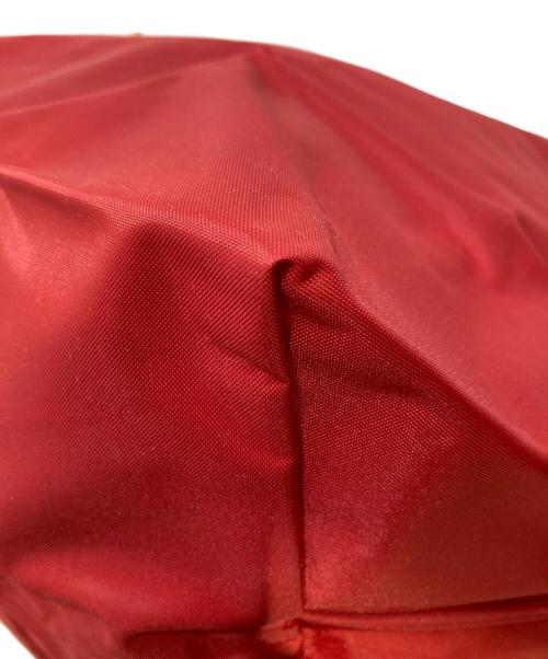 LONGCHAMP（ロンシャン）LONGCHAMP (ロンシャン) ルプリアージュ ラージハンドバッグ レッドの古着・服飾アイテム