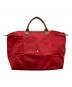 LONGCHAMP (ロンシャン) ルプリアージュ ラージハンドバッグ レッド：16000円
