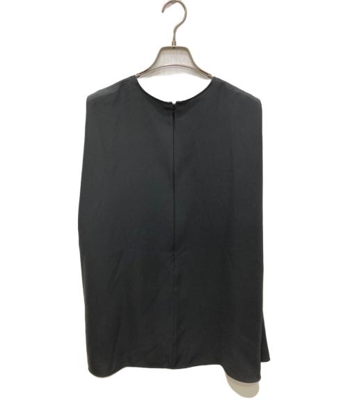 Demi-Luxe Beams（デミルクス ビームス）Demi-Luxe Beams (デミルクス ビームス) ジョーゼット フレア ブラウス グレー サイズ:FREEの古着・服飾アイテム