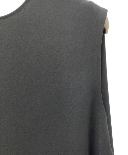 Demi-Luxe Beams（デミルクス ビームス）Demi-Luxe Beams (デミルクス ビームス) ジョーゼット フレア ブラウス グレー サイズ:FREEの古着・服飾アイテム
