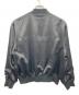 projectR (プロジェクトアール) SATIN ZIP BLOUSON ブラック サイズ:L：17000円