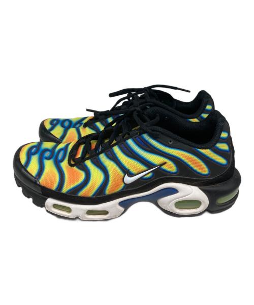 NIKE（ナイキ）NIKE (ナイキ) AIR MAX PLUS BLACK/WHITE-SUNDIAL-NEON YELLOW イエロー サイズ:US9の古着・服飾アイテム