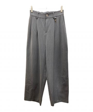 中古・古着通販】sweats (スウェット) 2タックスラックス グレー
