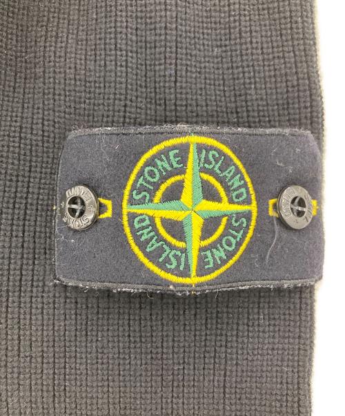 STONE ISLAND（ストーンアイランド）STONE ISLAND (ストーンアイランド) Stone Island Zip Cardigan ブラック サイズ:Mの古着・服飾アイテム