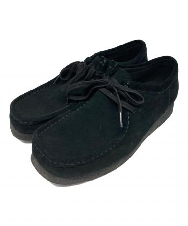 【未使用品】CLARKS クラークス　25 ワラビー　シェイカーブーツ　レザー 中古・古着通販】CLARKS (クラークス) ワラビー ブーツ ブラック