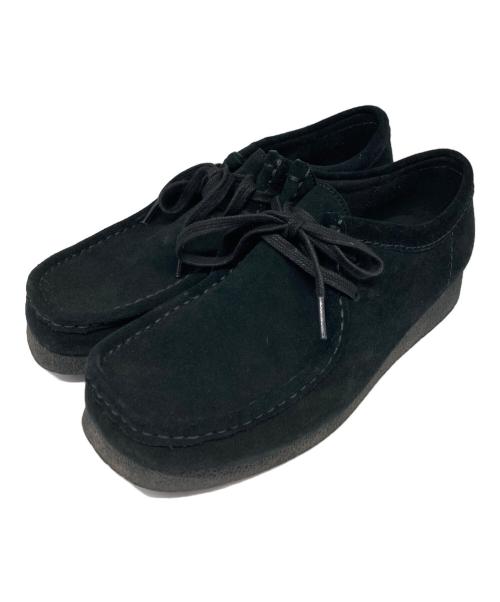CLARKS（クラークス）CLARKS (クラークス) ワラビー ブーツ ブラック サイズ:25の古着・服飾アイテム
