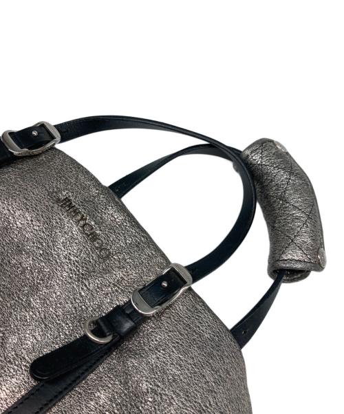 JIMMY CHOO（ジミーチュウ）JIMMY CHOO (ジミーチュウ) 2WAYバッグ シルバーの古着・服飾アイテム