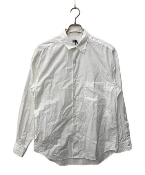 H BEAUTY&YOUTH（エイチ ビューティー&ユース）H BEAUTY&YOUTH (エイチ ビューティー&ユース) BALLOON SLEEVE REGULAR COLLAR SHIRT ホワイト サイズ:Sの古着・服飾アイテム