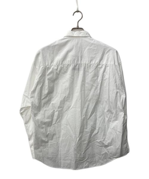 H BEAUTY&YOUTH（エイチ ビューティー&ユース）H BEAUTY&YOUTH (エイチ ビューティー&ユース) BALLOON SLEEVE REGULAR COLLAR SHIRT ホワイト サイズ:Sの古着・服飾アイテム