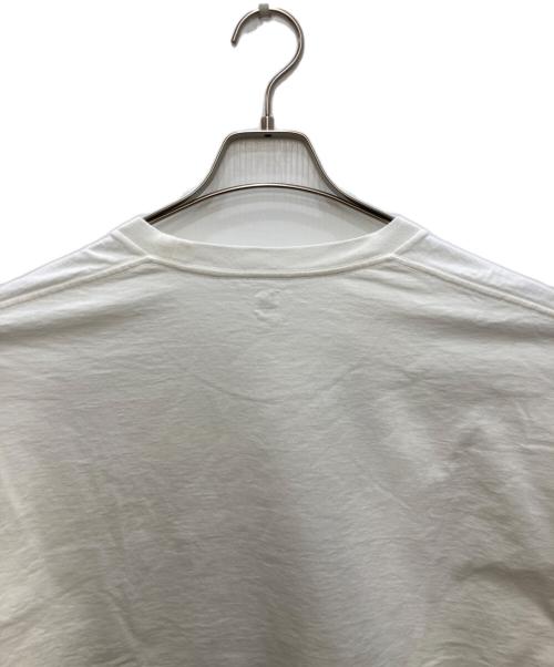 KAPTAIN SUNSHINE（キャプテンサンシャイン）KAPTAIN SUNSHINE (キャプテンサンシャイン) West Coast Long Sleeved Tee ホワイト サイズ:40の古着・服飾アイテム