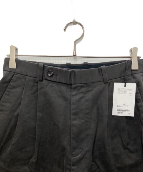 H BEAUTY&YOUTH（エイチ ビューティー&ユース）H BEAUTY&YOUTH (エイチ ビューティー&ユース) NIDOM SATIN 2P WIDE SHORT PANTS ブラック サイズ:Ｓの古着・服飾アイテム