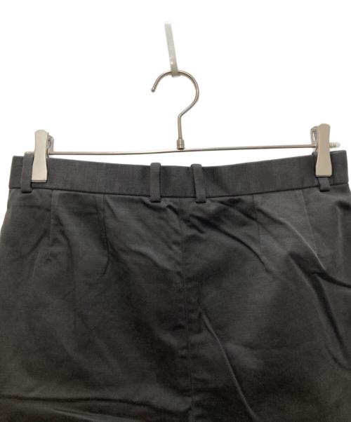 H BEAUTY&YOUTH（エイチ ビューティー&ユース）H BEAUTY&YOUTH (エイチ ビューティー&ユース) NIDOM SATIN 2P WIDE SHORT PANTS ブラック サイズ:Ｓの古着・服飾アイテム