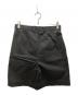 H BEAUTY&YOUTH (エイチ ビューティー&ユース) NIDOM SATIN 2P WIDE SHORT PANTS ブラック サイズ:Ｓ：6000円