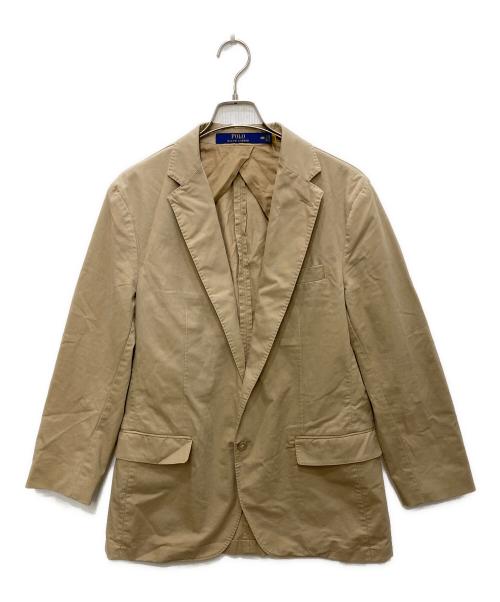 POLO RALPH LAUREN（ポロ・ラルフローレン）POLO RALPH LAUREN (ポロ・ラルフローレン) MODERN FIT テーラードジャケット ベージュ サイズ:38の古着・服飾アイテム