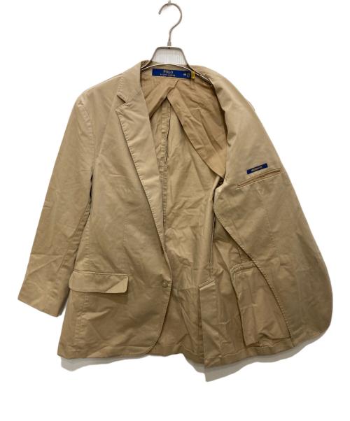 POLO RALPH LAUREN（ポロ・ラルフローレン）POLO RALPH LAUREN (ポロ・ラルフローレン) MODERN FIT テーラードジャケット ベージュ サイズ:38の古着・服飾アイテム