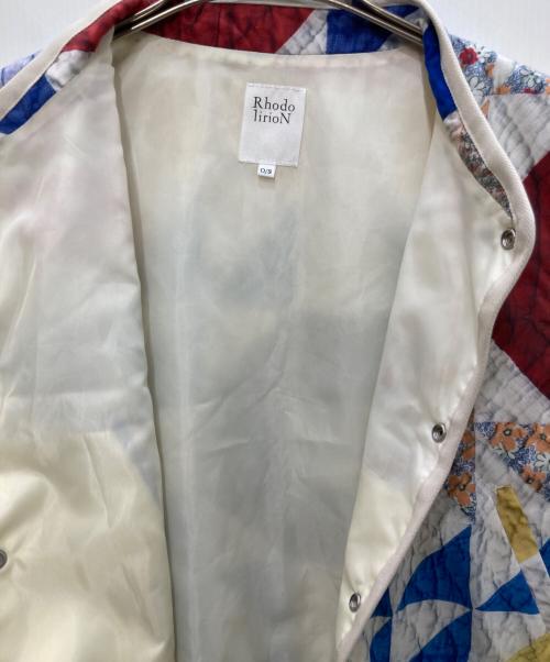 RHODOLIRION（ロドリリオン）RHODOLIRION (ロドリリオン) Padding Vest ホワイト サイズ:Ｓの古着・服飾アイテム