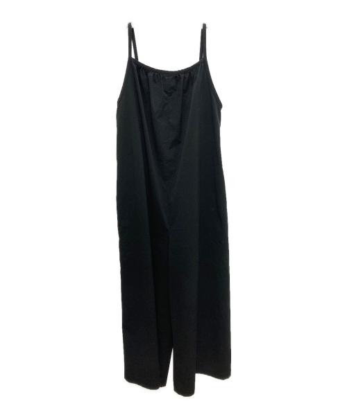 Bohemians（ボヘミアンズ）Bohemians (ボヘミアンズ) シアサッカーサロペット ブラック サイズ:sの古着・服飾アイテム