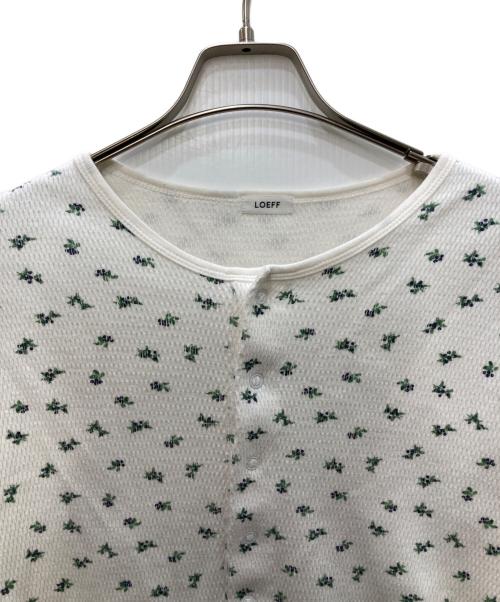 LOEFF（ロエフ）LOEFF (ロエフ) サーマルカットソー ホワイト サイズ:FREEの古着・服飾アイテム