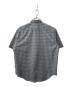 NICE WEATHER (ナイスウェザー) チェックショートスリーブシャツ グレー サイズ:M：5000円