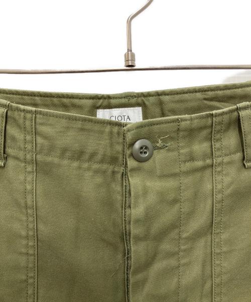CIOTA（シオタ）CIOTA (シオタ) ベイカーパンツ グリーン サイズ:SIZE 6の古着・服飾アイテム
