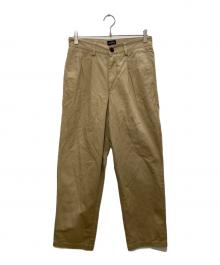 Noah（ノア）の古着「2タックチノパンツ」｜ベージュ