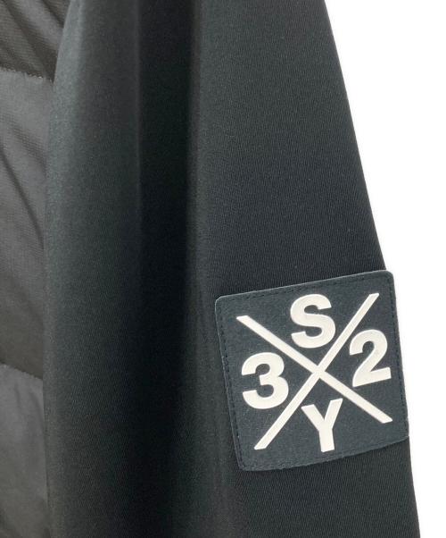sy32 by sweet years（エスワイサーティトゥバイスィートイヤーズ）sy32 by sweet years (エスワイサーティトゥバイスィートイヤーズ) 2WAY DOWN JACKET ブラック サイズ:XL　の古着・服飾アイテム