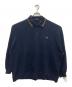 FRED PERRY（フレッドペリー）の古着「別注 ピケ ロングスリーブ ポロシャツ」｜ネイビー