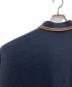 中古・古着 FRED PERRY (フレッドペリー) BEAMS (ビームス) 別注 ピケ ロングスリーブ ポロシャツ ネイビー サイズ:ＸＬ：7000円