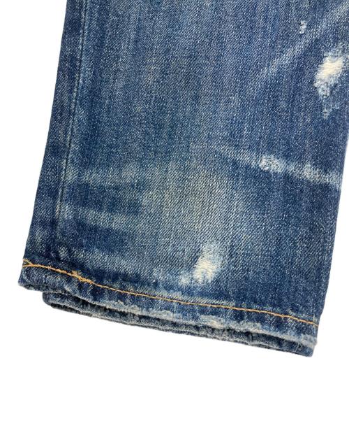 POLO RALPH LAUREN（ポロ・ラルフローレン）POLO RALPH LAUREN (ポロ・ラルフローレン) パッチワークデニムパンツ インディゴ サイズ:26の古着・服飾アイテム