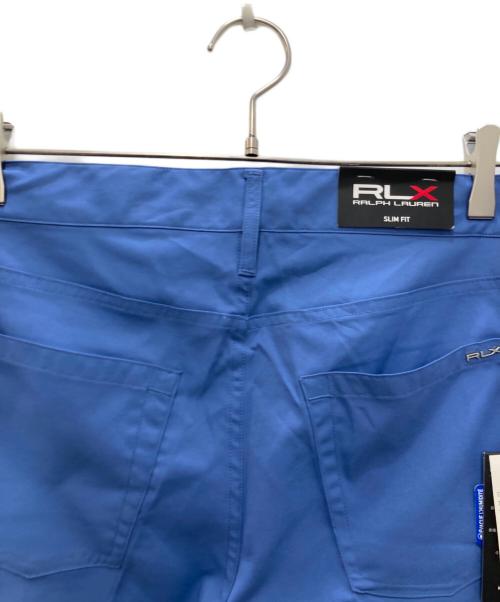 RLX RALPH LAUREN（アールエルエックスラルフローレン）RLX RALPH LAUREN (アールエルエックスラルフローレン) センタープレスパンツ ブルー サイズ:30 未使用品の古着・服飾アイテム