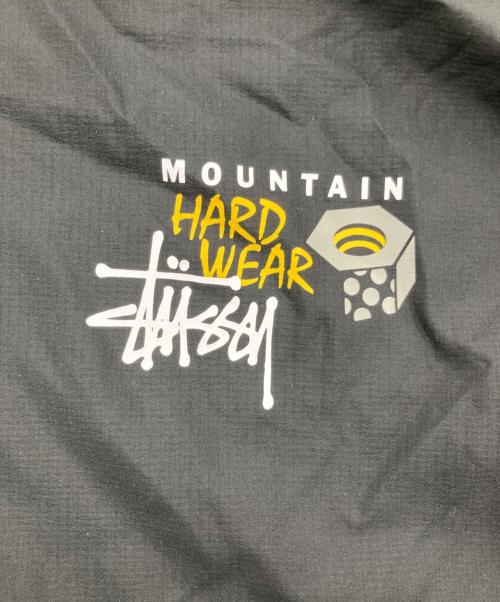stussy（ステューシー）stussy (ステューシー) MOUNTAIN HARD WEAR (マウンテンハードウェア) KOR AIRSHELL JACKET ブラック サイズ:Mの古着・服飾アイテム