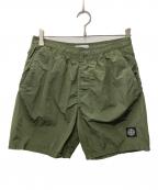 STONE ISLANDストーンアイランド）の古着「Nylon Metal Swim Short」｜オリーブ