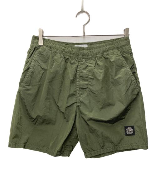 STONE ISLAND（ストーンアイランド）STONE ISLAND (ストーンアイランド) Nylon Metal Swim Short オリーブ サイズ:Sの古着・服飾アイテム