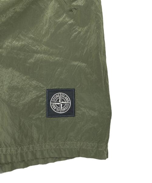 STONE ISLAND（ストーンアイランド）STONE ISLAND (ストーンアイランド) Nylon Metal Swim Short オリーブ サイズ:Sの古着・服飾アイテム