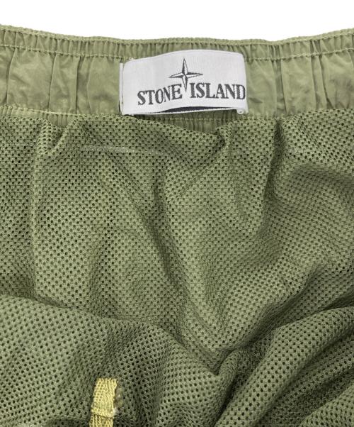 STONE ISLAND（ストーンアイランド）STONE ISLAND (ストーンアイランド) Nylon Metal Swim Short オリーブ サイズ:Sの古着・服飾アイテム