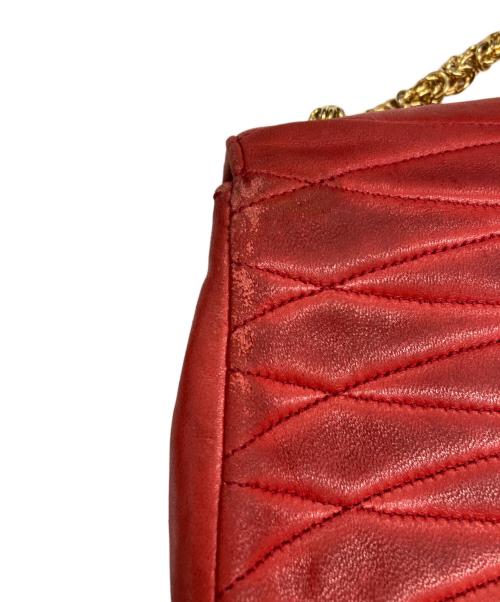 CHANEL（シャネル）CHANEL (シャネル) ヴィンテージラムスキンチェーンショルダーバッグの古着・服飾アイテム