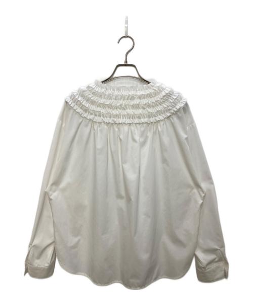 rosy monster（ロージーモンスター）rosy monster (ロージーモンスター) 長袖ブラウス ホワイト サイズ:Freeの古着・服飾アイテム