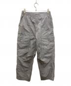 STONE ISLANDストーンアイランド）の古着「ALL-WEATHER COTTON CANVAS カーゴパンツ」｜グレー