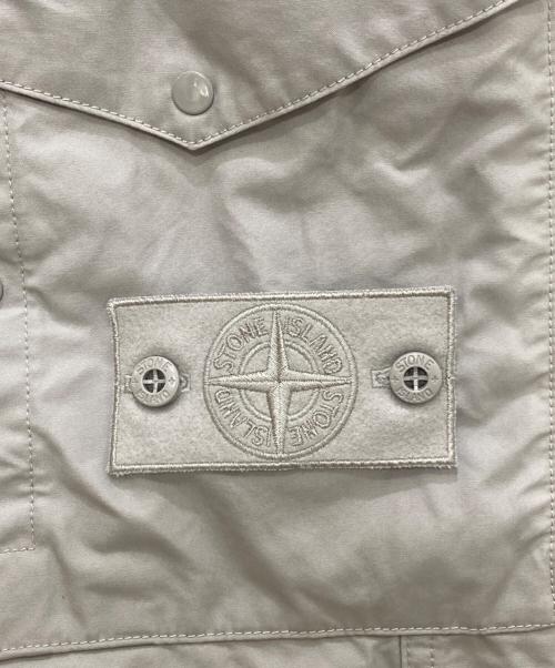 STONE ISLAND（ストーンアイランド）STONE ISLAND (ストーンアイランド) ALL-WEATHER COTTON CANVAS カーゴパンツ グレー サイズ:71㎝（W28㎝）の古着・服飾アイテム