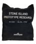 STONE ISLAND (ストーンアイランド) プリントトートバッグ ブラック：16000円