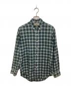 L.L.Beanエルエルビーン）の古着「90'sBDチェックシャツ」｜グリーン