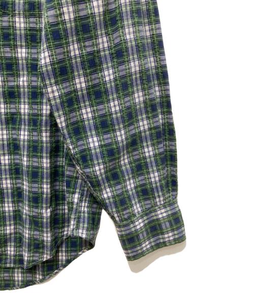 L.L.Bean（エルエルビーン）L.L.Bean (エルエルビーン) 90'sBDチェックシャツ グリーン サイズ:Sの古着・服飾アイテム